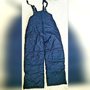 CLIMATE CONTROL Snow Bib Overall Pants Black YOUTH Unisex Size XL 16/18